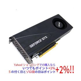 【中古】ZOTAC GAMING GeForce GTX 1660 6GB ZT-T16600G-10B PCIExp 6GB