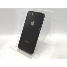 【中古】Apple SoftBank 【SIMロック解除済み】 iPhone 8 64GB スペースグレイ MQ782J/A【高崎モントレー】保証期間１ヶ月【ランクB】