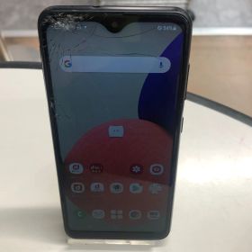 【訳あり品】Galaxy A22 5G SIMFREE 64GB SC-56B ブラック【保証なし】