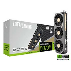 【中古】ZOTAC(ゾタック) ZOTAC GAMING GeForce RTX 5070 Ti SOLID SFF OC ZT-B50710J3-10P 【262-ud】