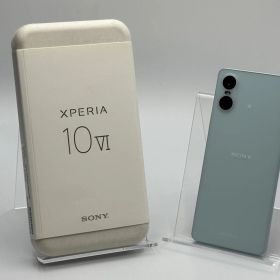 【箱付き中古A】Xperia 10 VI XQ-ES44 ブルー SIMフリー 白ロム