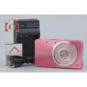 【中古】SONY ソニー Cyber-shot DSC-W570 ピンク コンパクトデジタルカメラ