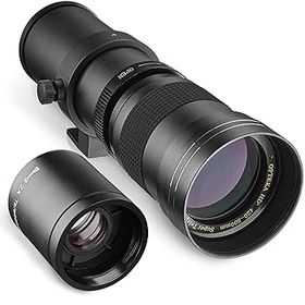 【中古】Opteka 420 ? 1600 mm f / 8.3 HD望遠ズームレンズfor Nikon d4s , d4 , d3 X , DF , d810 , d800 , d750 , d610 , d600 , d7100 , d7000 , d550