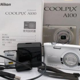 Nikon COOLPIX A100 シルバー 元箱付 充電器付 動作品
