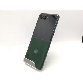 【中古】MOTOROLA 国内版 【SIMフリー】 motorola razr 60 ultra 16GB 512GB スカラベグリーン PB8U0001JP【立川フロム中武】保証期間１ヶ月【ランクB】