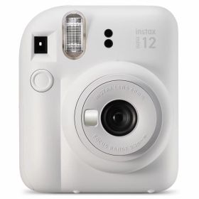 新品 FUJIFILM instax mini 12 チェキ [クレイホワイト] 富士フイルム