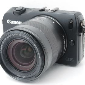 ★高画質高性能！コンパクトミラーレスカメラ♪☆キヤノン EOS M ブラック レンズキット★