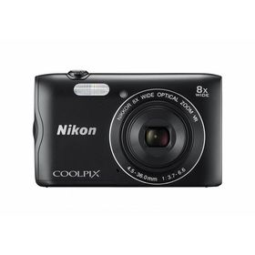 【中古】Nikon デジタルカメラ COOLPIX A300 光学8倍ズーム 2005万画素 ブラック A300BK