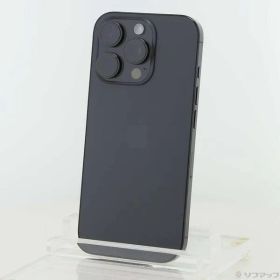 ソフマップ 〔中古品〕 iPhone16 Pro 256GB ブラックチタニウム FYN03J／A SIMフリー【276】