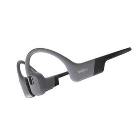 SHOKZ ブルートゥースイヤホン 耳かけ型 骨伝導 OpenSwim Pro [ ノイズキャンセリング 対応 / 骨伝導 ] グレー SKZ-EP-000028