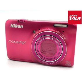 【中古】 【並品】 ニコン COOLPIX S6300 ファッションピンク