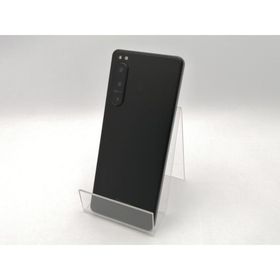 【中古】SONY docomo 【SIMフリー】 Xperia 5 IV 8GB 128GB SO-54C ブラック【ECセンター】保証期間１ヶ月【ランクB】