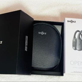 SHOKZ 骨伝導 ワイヤレスイヤホン OpenRunPro ブラック