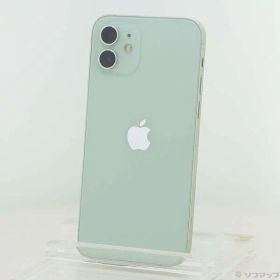【中古】Apple(アップル) iPhone12 64GB グリーン MGHT3J／A SIMフリー 【368-ud】