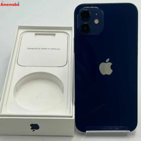 【中古】iPhone12 256GB ブルー MGJ33J/A SoftBank版SIMフリー 美品
