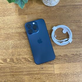 新品同様 iPhone 15Pro 128GB ブルー 国内版 SIMフリー送料無料