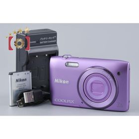 【中古】Nikon ニコン COOLPIX S3500 オーキッドパープル コンパクトデジタルカメラ
