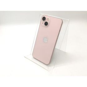 【中古】Apple 国内版 【SIMフリー】 iPhone 13 128GB ピンク MLNE3J/A【秋葉4号】保証期間１ヶ月【ランクC】