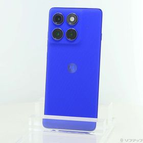 (中古)Motorola motorola edge 60s pro 256GB ダーズブルー MOSAN1 Softbank SIMフリー(262-ud)