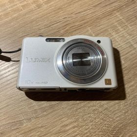 1039 Panasonic Lumix DMC-SZ7 ホワイト デジカメ 動作確認済み 【ネ】
