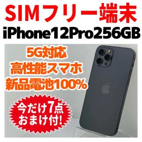 SIMフリー iPhone12Pro 256GB 1627 グラファイト