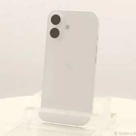 ソフマップ 〔中古品〕 iPhone16 128GB ホワイト MYDR3J／A SIMフリー【348】