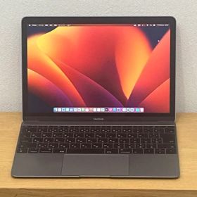 Apple MacBook 12インチ スペースグレイ i5/8GB/256GB