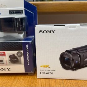 超美品：SONY 4K HANDYCAM FDR-AX60 アクセサリーキット