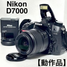 【動作品 美品】Nikon D7000 レンズキット18-55mm 充電器 電池
