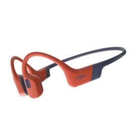【長期保証付】Shokz(AfterShokz)(ショックス(アフターショックス)) OPENSWIM PRO レッド 骨伝導イヤホン Bluetooth 5.4 防水・ MP3 SKZ-