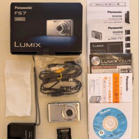 【動作OK】Panasonic LUMIX DMC-FS7 シルバー 完品☆