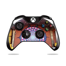 MightySkins Microsoft Xbox One or S Controller 用ビニールスキン「Time Warp」保護デカールラップ 着脱簡単