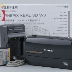 【中古】FUJIFILM 富士フイルム FinePix REAL 3D W3 コンパクトデジタルカメラ