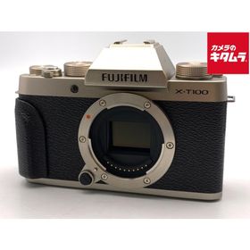 【中古】 【並品】 フジフイルム X-T100 ボディ シャンパンゴールド