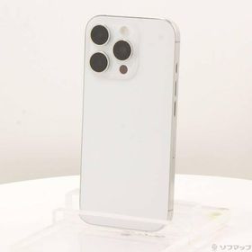 〔中古〕Apple(アップル) iPhone16 Pro 128GB ホワイトチタニウム MYMW3J／A SIMフリー〔344-ud〕