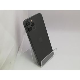 【中古】Apple SoftBank 【SIMロック解除済み】 iPhone 12 Pro 256GB グラファイト MGM93J/A【秋葉3号】保証期間１ヶ月【ランクB】