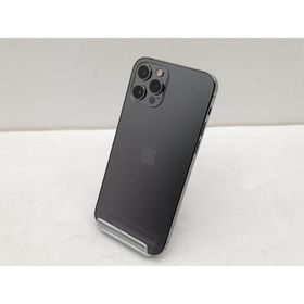 【中古】Apple SoftBank 【SIMロック解除済み】 iPhone 12 Pro 256GB グラファイト MGM93J/A【仙台イービーンズ】保証期間１ヶ月【ランクB】