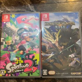 2本セット モンスターハンター ライズ スプラトゥーン2 スイッチ ソフト