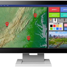 EIZO FDF2182WT-TGY 54.7cm（21.5）型タッチパネル装着カラー液晶モニター DuraVision FDF2182WT-T セレーングレイ