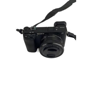 SONY◆デジタル一眼カメラ α6400 ILCE-6400Y ダブルズームレンズキット [ブラック]//
