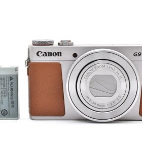 良品★Canon PowerShot G9X MarkII シルバー #477