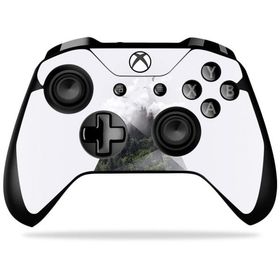 MightySkins Xbox One X Controller 用ビニールスキン「Forest Triangle」保護スキン 着脱簡単