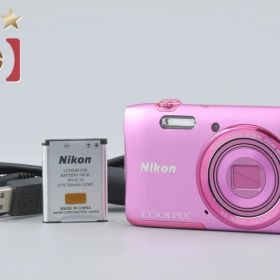 【中古】Nikon ニコン COOLPIX S3600 アザレアピンク コンパクトデジタルカメラ