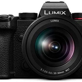 【中古】パナソニック(Panasonic) フルサイズ ミラーレス一眼カメラ ルミックス S5 標準ズームレンズキット 小型 軽量モデル ブラック DC-S5K-K