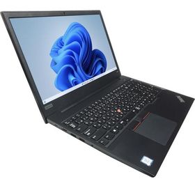 ノートパソコン lenovo ThinkPad E590 中古 2017年モデル Windows11 64bit 第8世代 Core i5 メモリ8GB 高速 SSD 無線LAN WEBカメラ テンキー 20007023