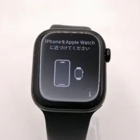 【中古】Apple Apple Watch Series10 42mm GPS ジェットブラックアルミニウムケース/ブラックスポーツバンド (M/L) MWWF3J/A【三宮駅前】
