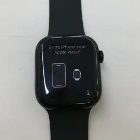 【中古】Apple Apple Watch Series10 42mm GPS ジェットブラックアルミニウムケース/ブラックスポーツバンド (M/L) MWWF3J/A【札幌】保証