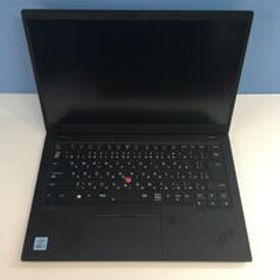 中古 ThinkPad X1carbon Gen 8 (i7-10510U/16GB/SSD512GB/W11P) 3310006623 状態： C:並品