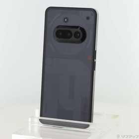 〔中古〕Nothing（ナッシング） Nothing Phone (3a) 256GB ブラック A059 SIMフリー〔262-ud〕