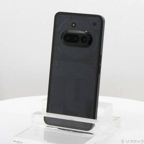 〔中古〕Nothing（ナッシング） Phone (3a) 128GB ブラック A10400154 SIMフリー〔262-ud〕